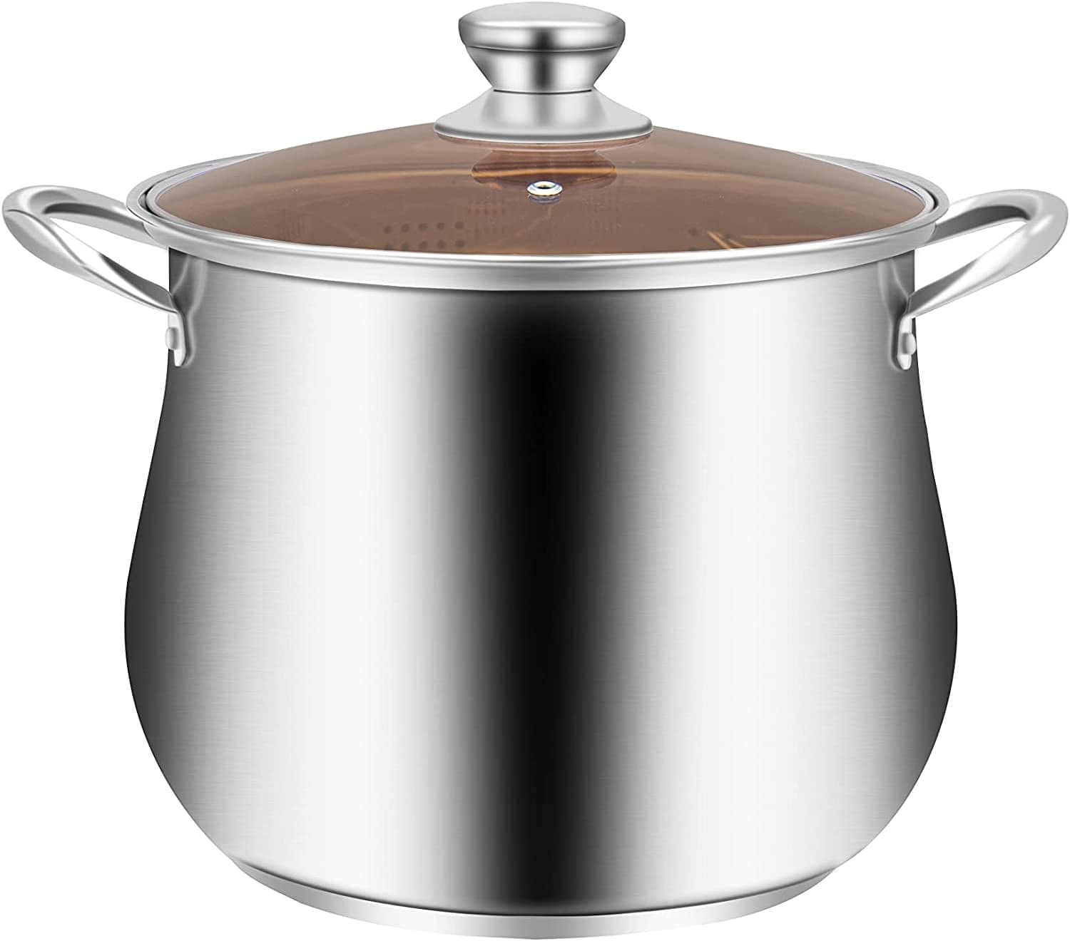 Stock Pot Stainless Steel With Basket - Soup Pot With Lid
