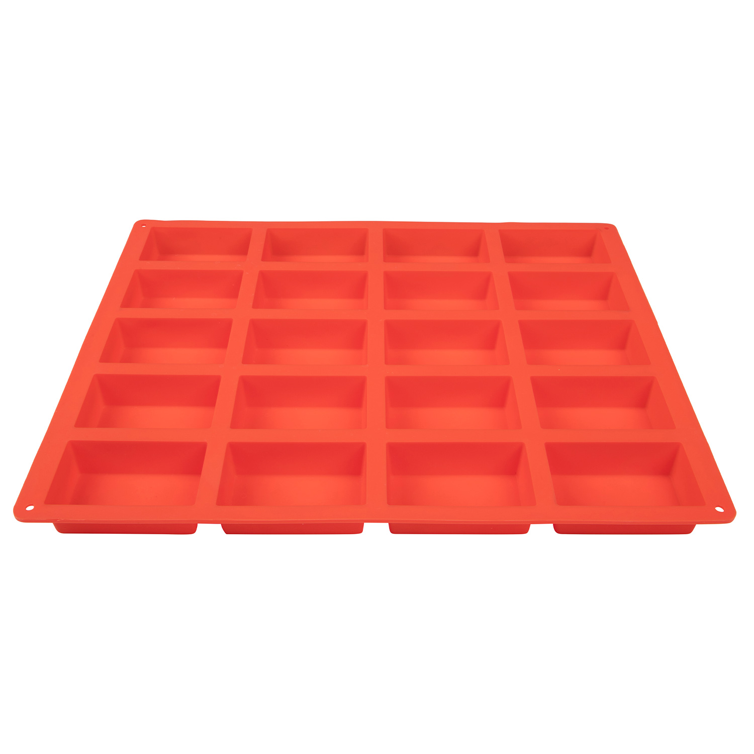 Red Silicone Pop-Out Ice Cube Tray, 2-Pack