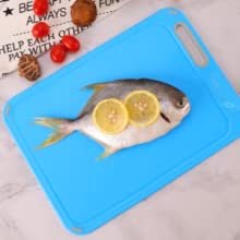 plastic index kitchen cutting board set of 4 with stand food icon non-slip usa color liquid groove