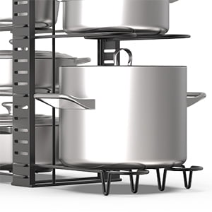 kitchen cabinet organizer pots and pans pot lid pans organizer pot lid organizer pan rack pot