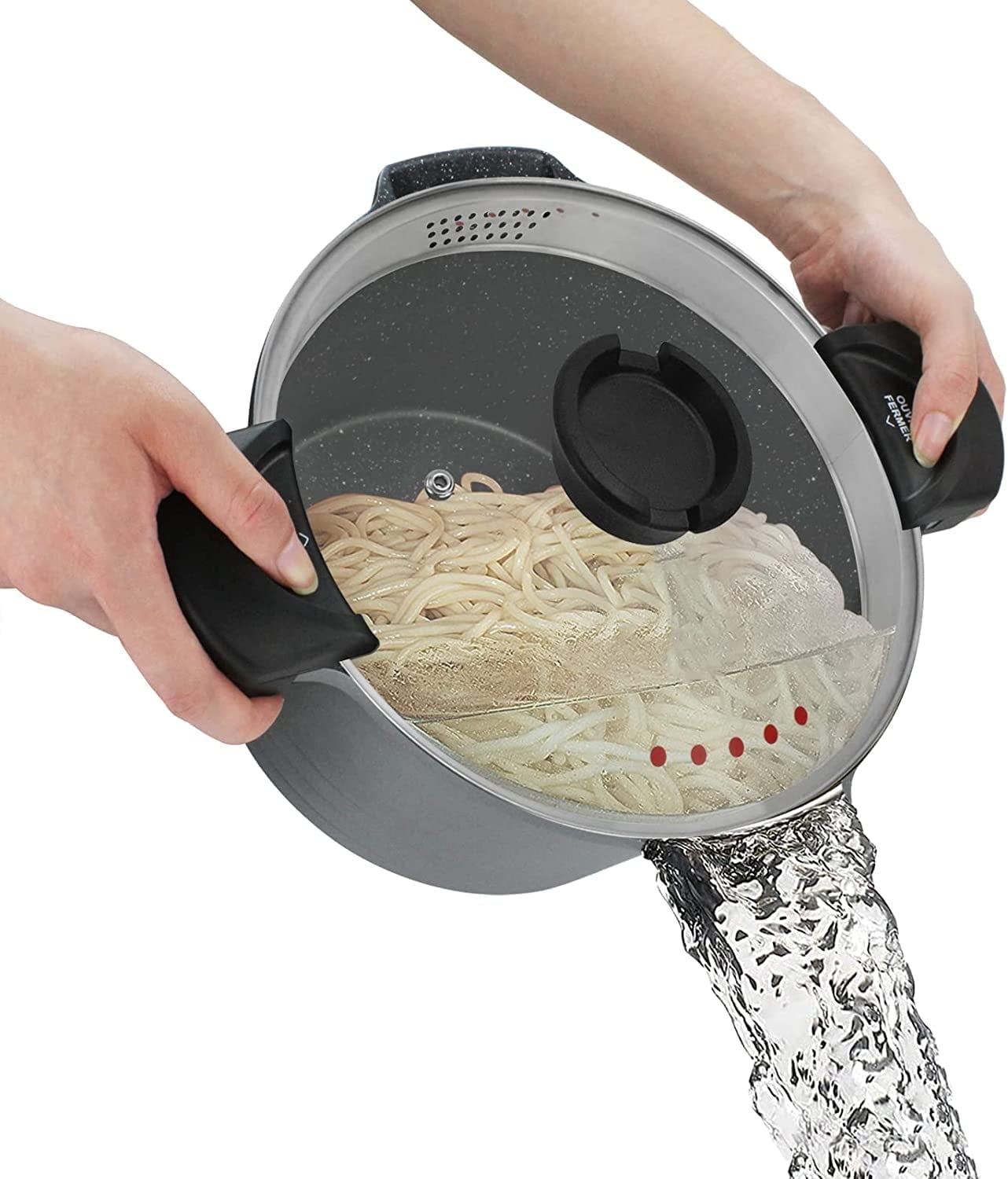 Pasta Pot With Strainer Lid